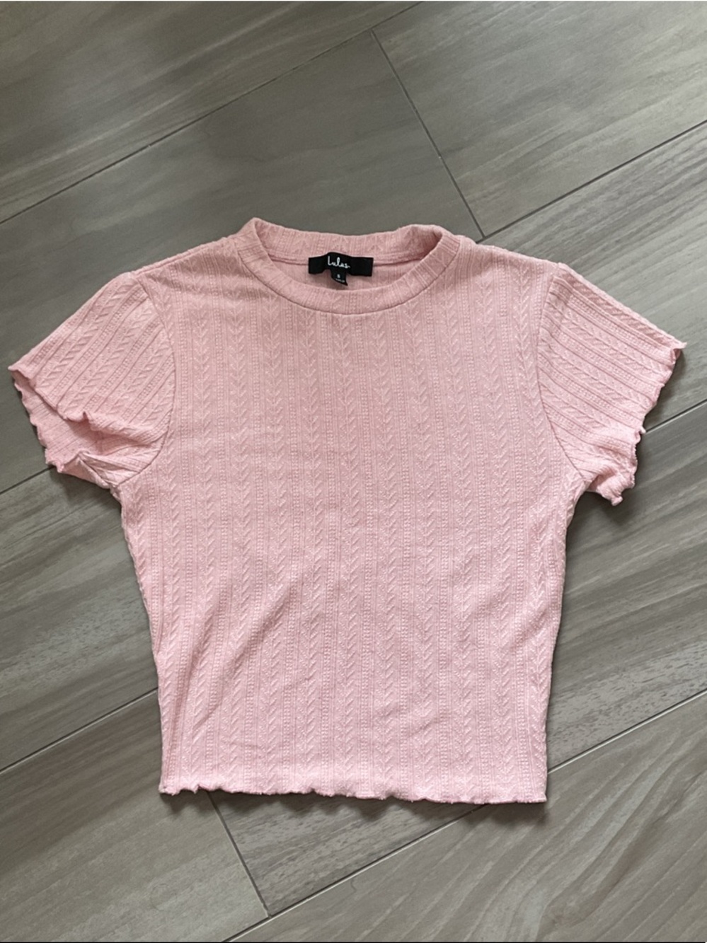 Short Sleeve Crop Top